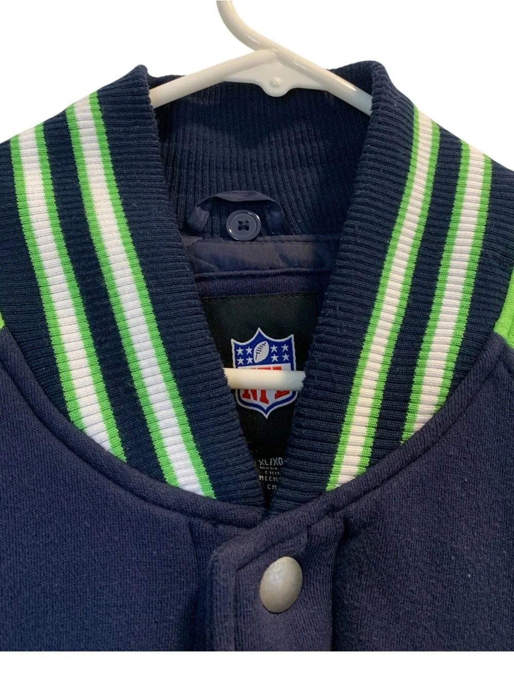 NFL Seattle Seahawks Jacket Super Bowl XLVIII Size XL